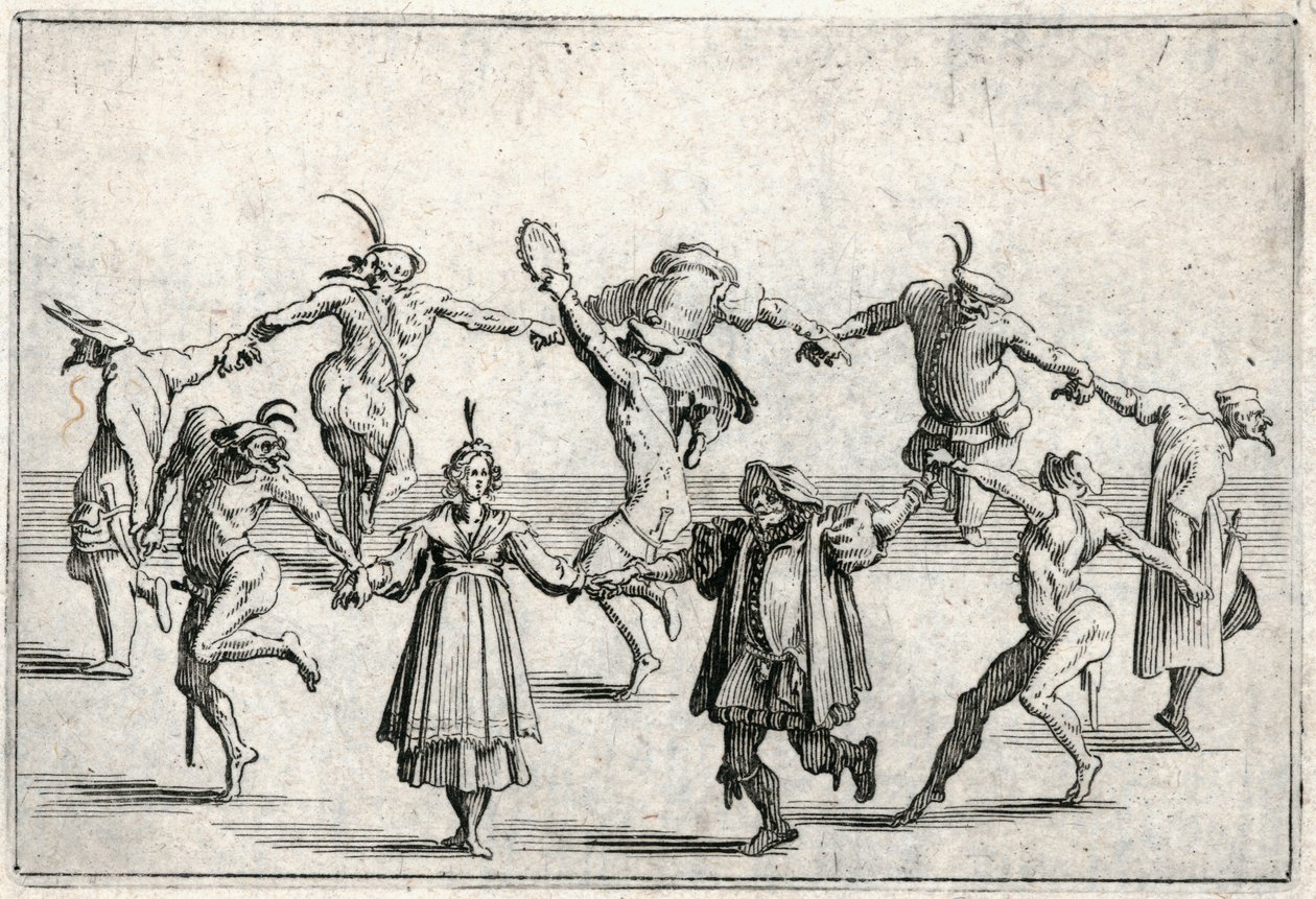 Kaprysy różnych postaci autorstwa Jacques Callot