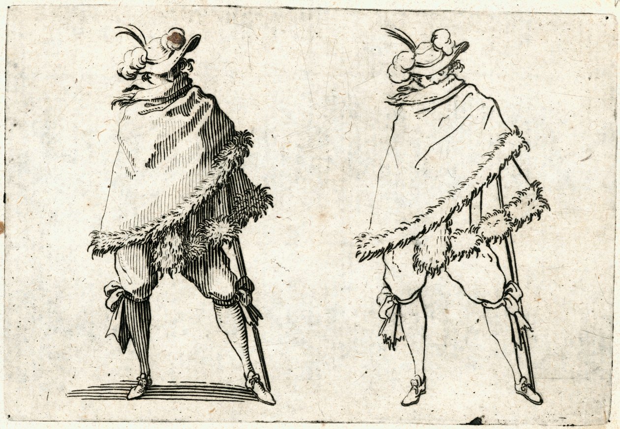 Kaprysy różnych postaci autorstwa Jacques Callot