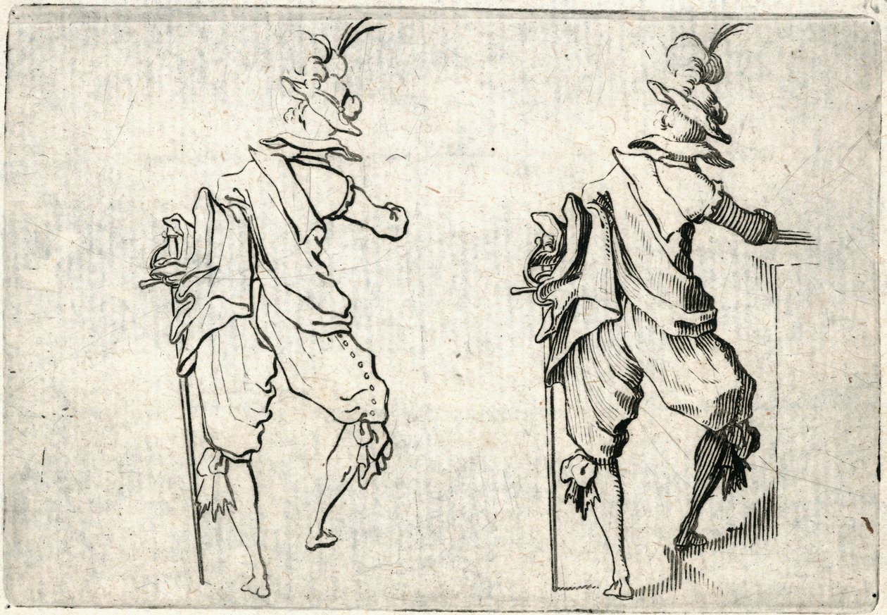 Kaprysy różnych postaci autorstwa Jacques Callot