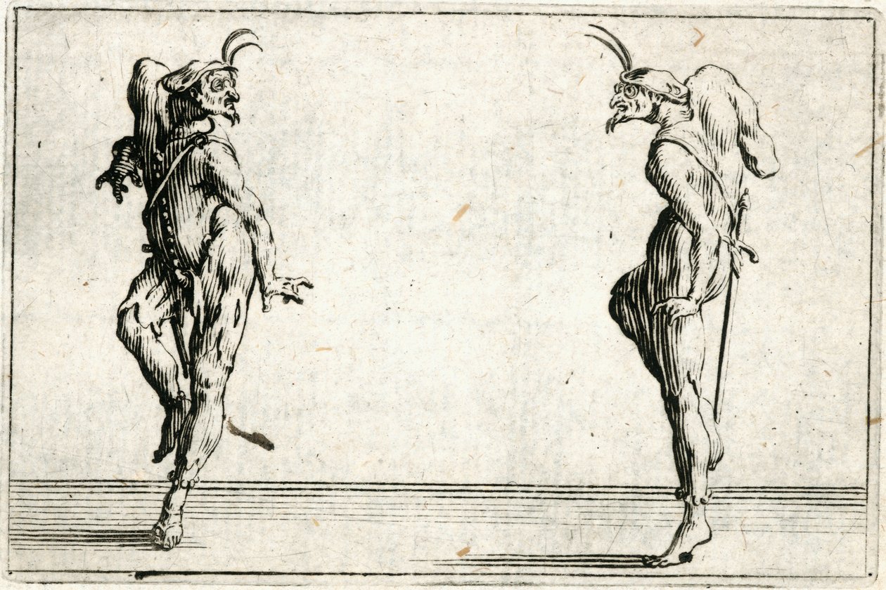 Kaprysy różnych postaci autorstwa Jacques Callot