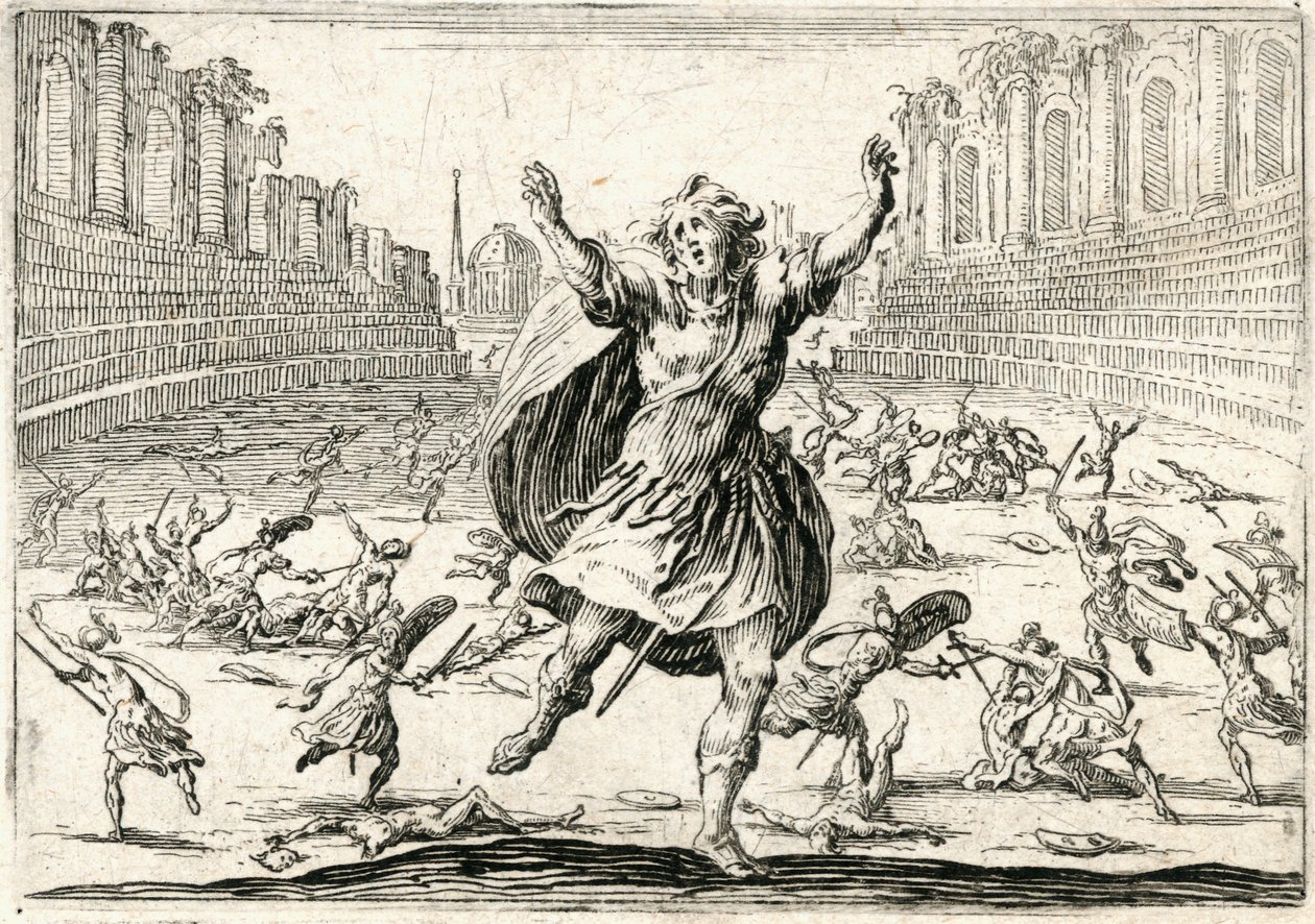 Kaprysy różnych postaci autorstwa Jacques Callot