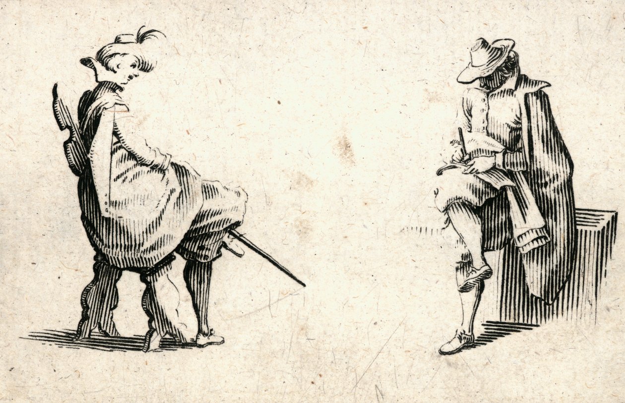 Kaprysy różnych postaci autorstwa Jacques Callot