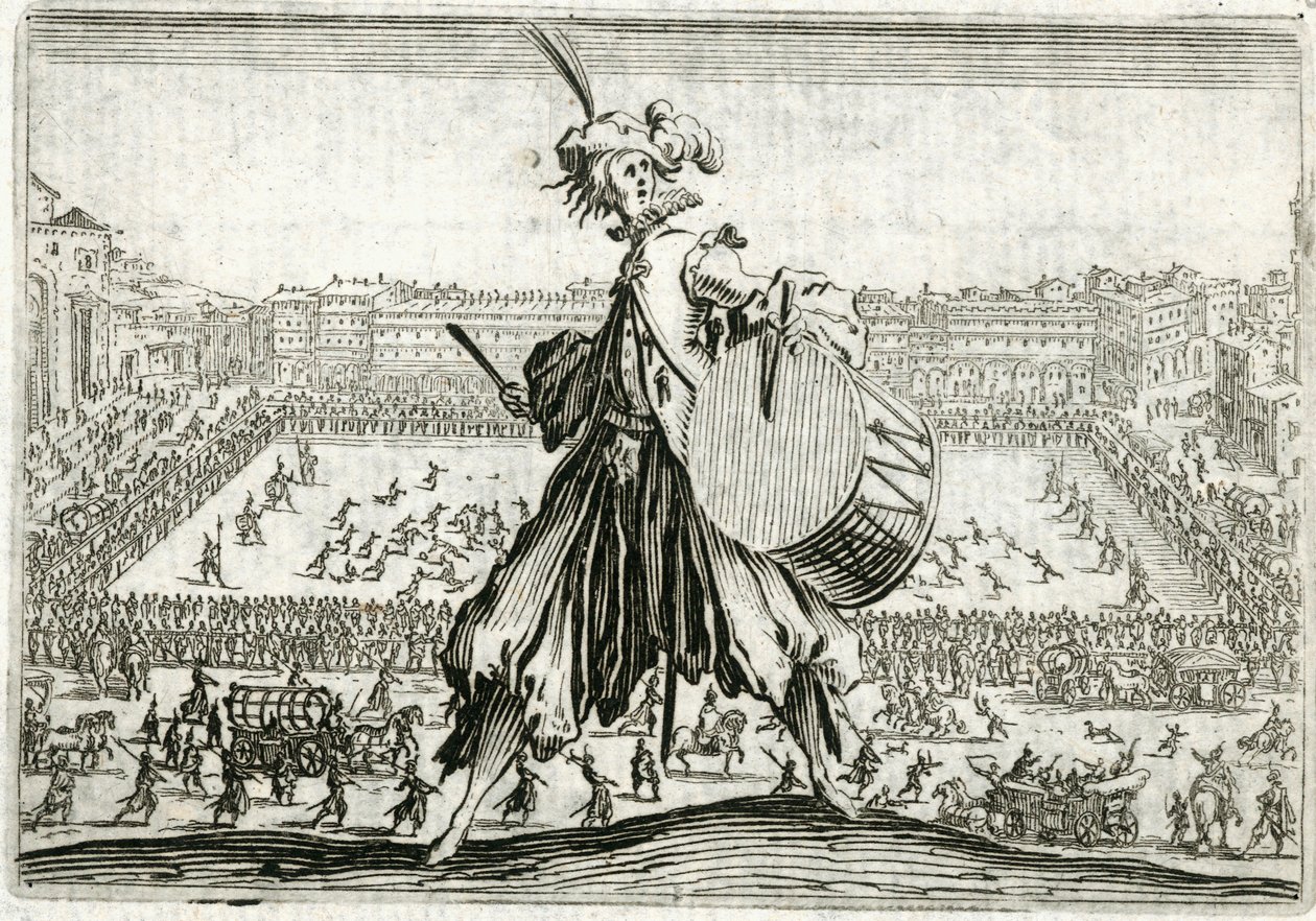 Kaprysy różnych postaci autorstwa Jacques Callot