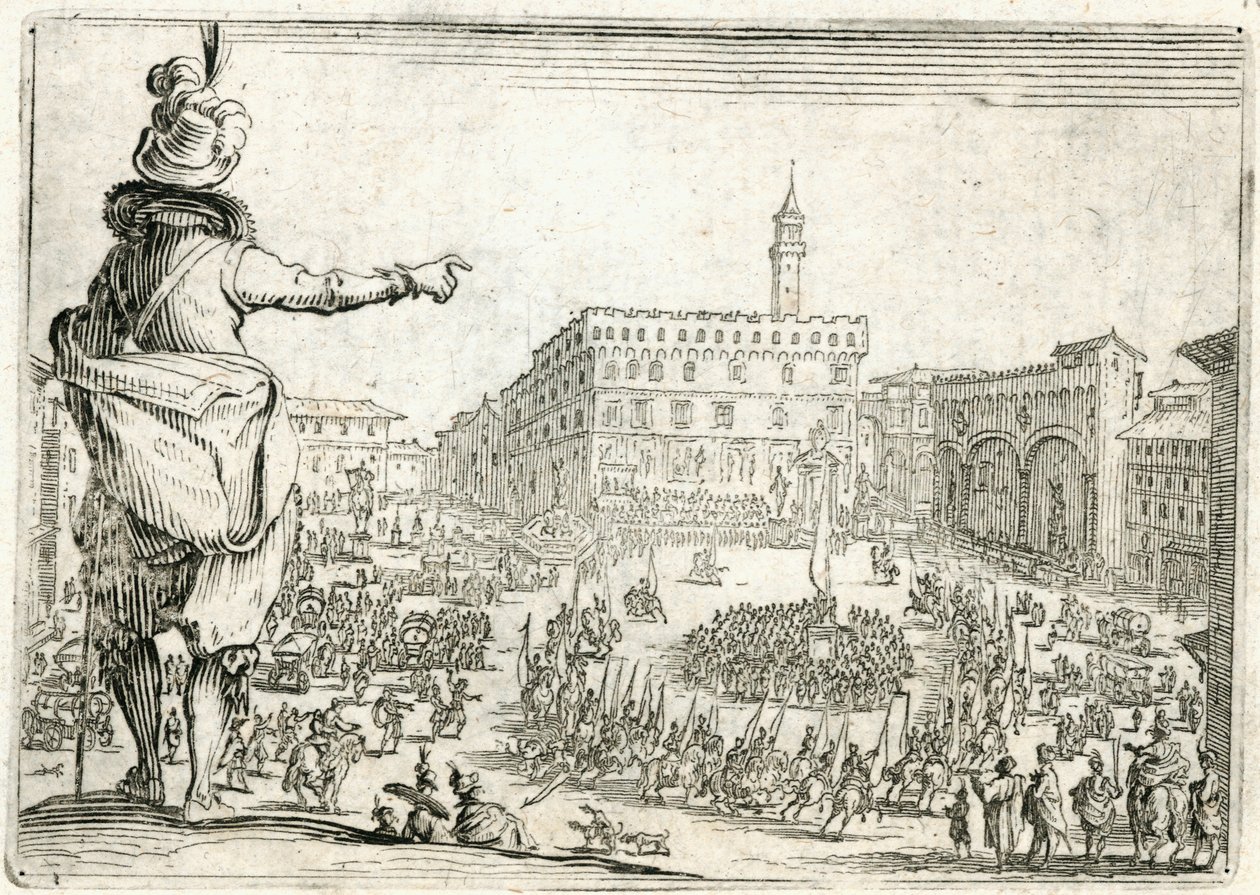 Kaprysy różnych postaci autorstwa Jacques Callot