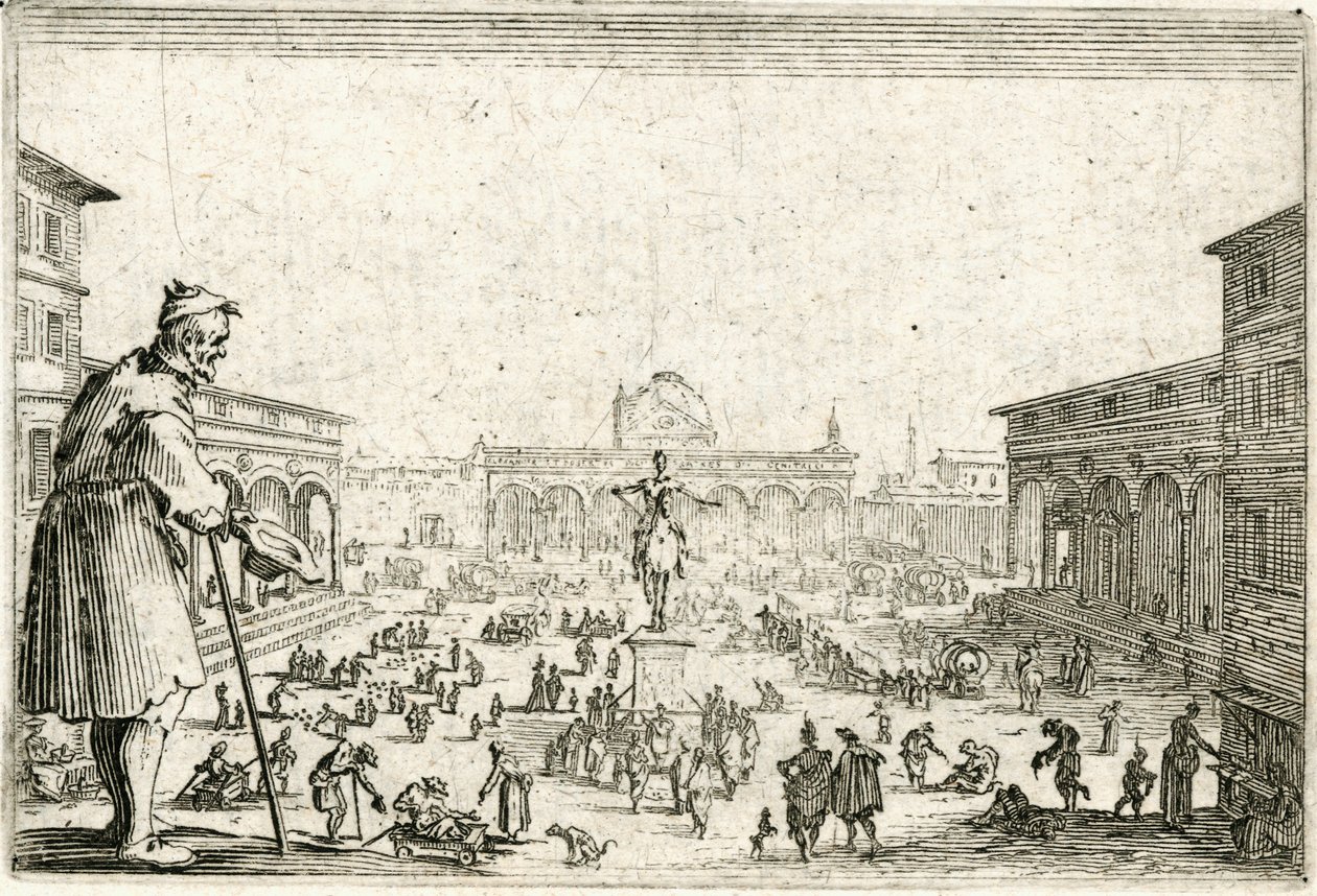 Kaprysy różnych postaci autorstwa Jacques Callot