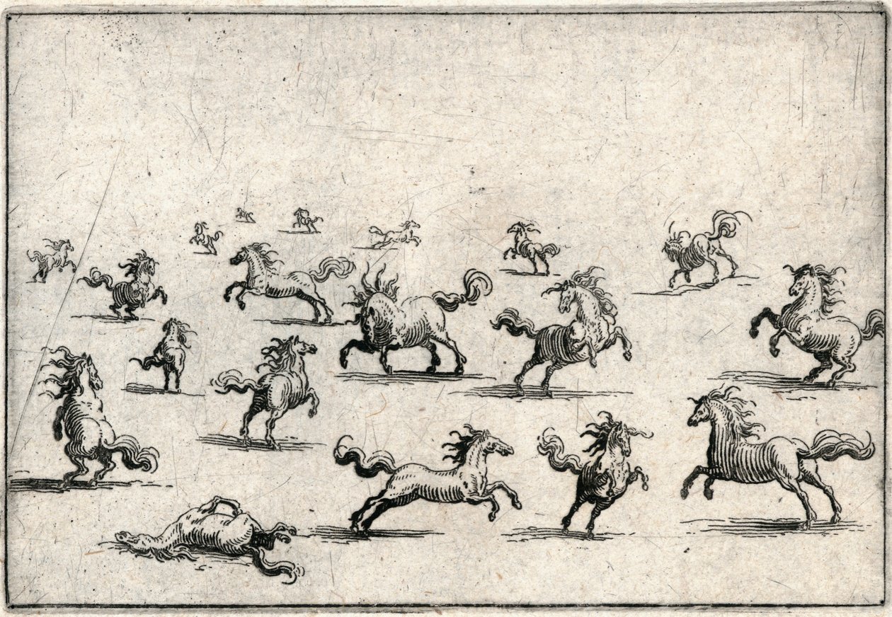 Kaprysy różnych postaci autorstwa Jacques Callot