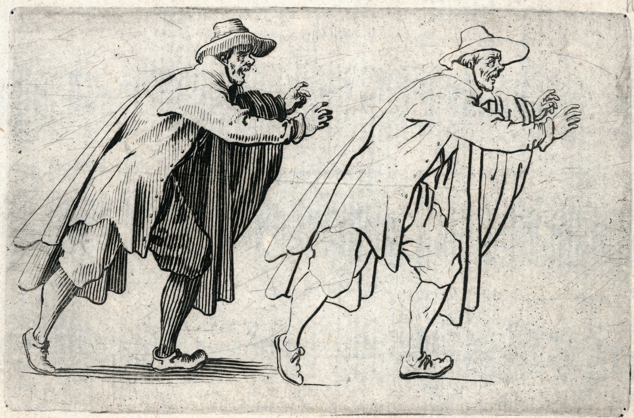 Kaprysy różnych postaci autorstwa Jacques Callot