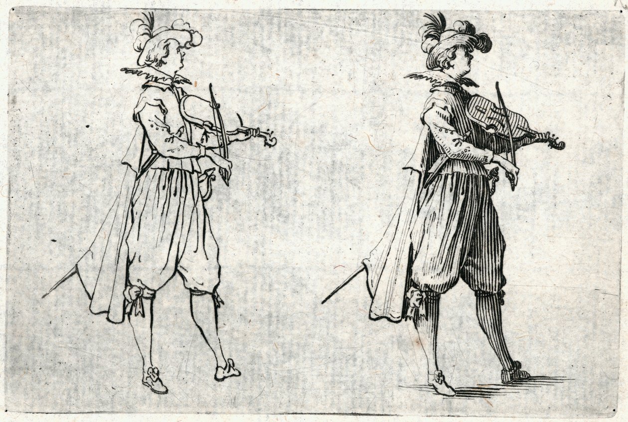 Kaprysy różnych postaci autorstwa Jacques Callot