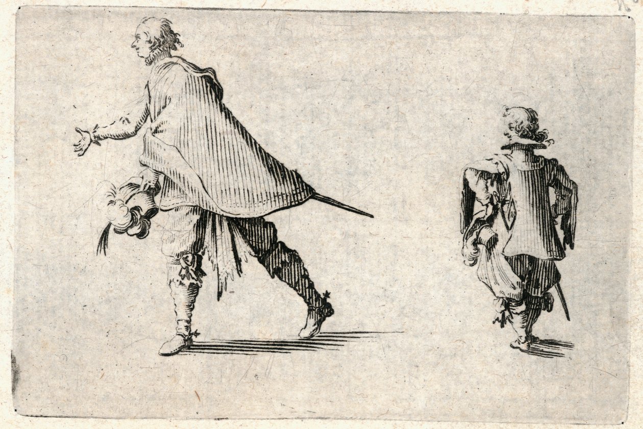 Kaprysy różnych postaci autorstwa Jacques Callot