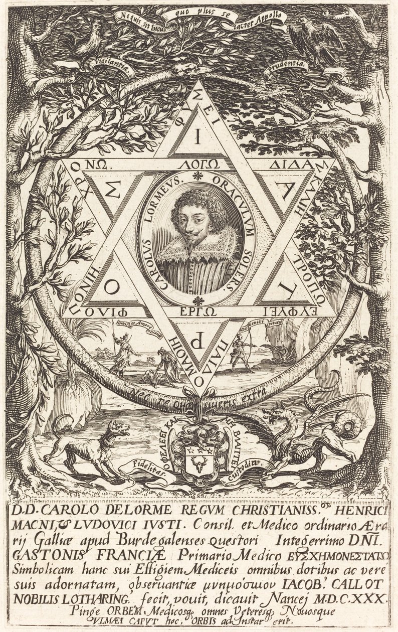 Karola DeLorme, 1630. autorstwa Jacques Callot