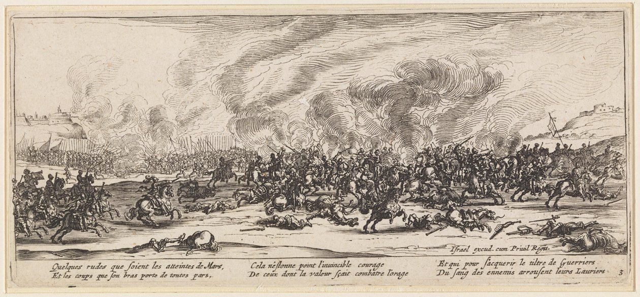 Bitwa autorstwa Jacques Callot