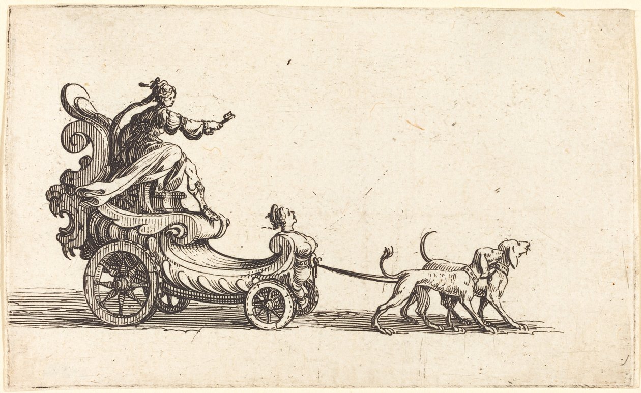 Wejście Monseigneur Henry de Lorraine, markiza de Moy, pod imieniem Pirandre autorstwa Jacques Callot