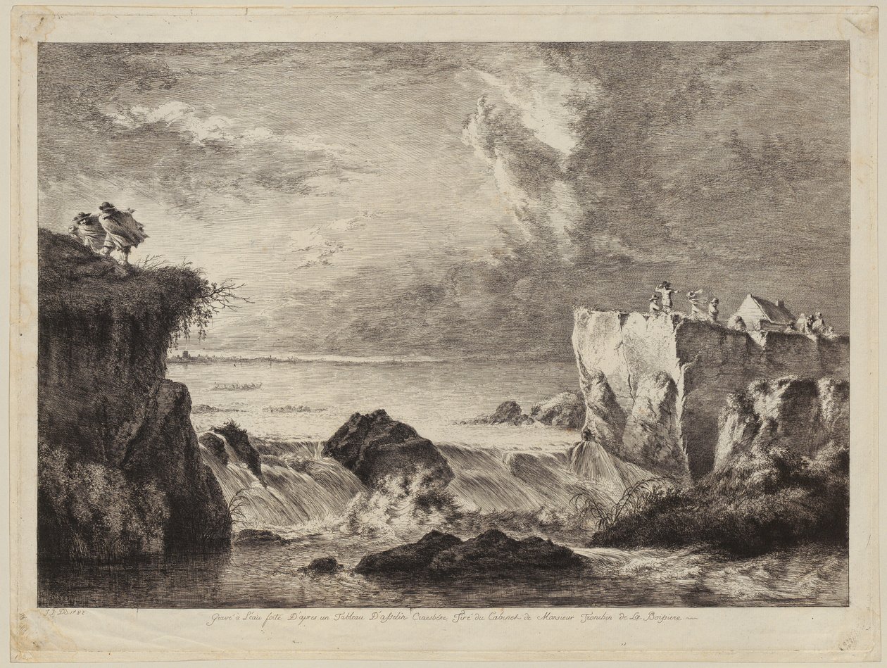 Uczta, arkusz 4 z serii „Bohemiści” autorstwa Jacques Callot