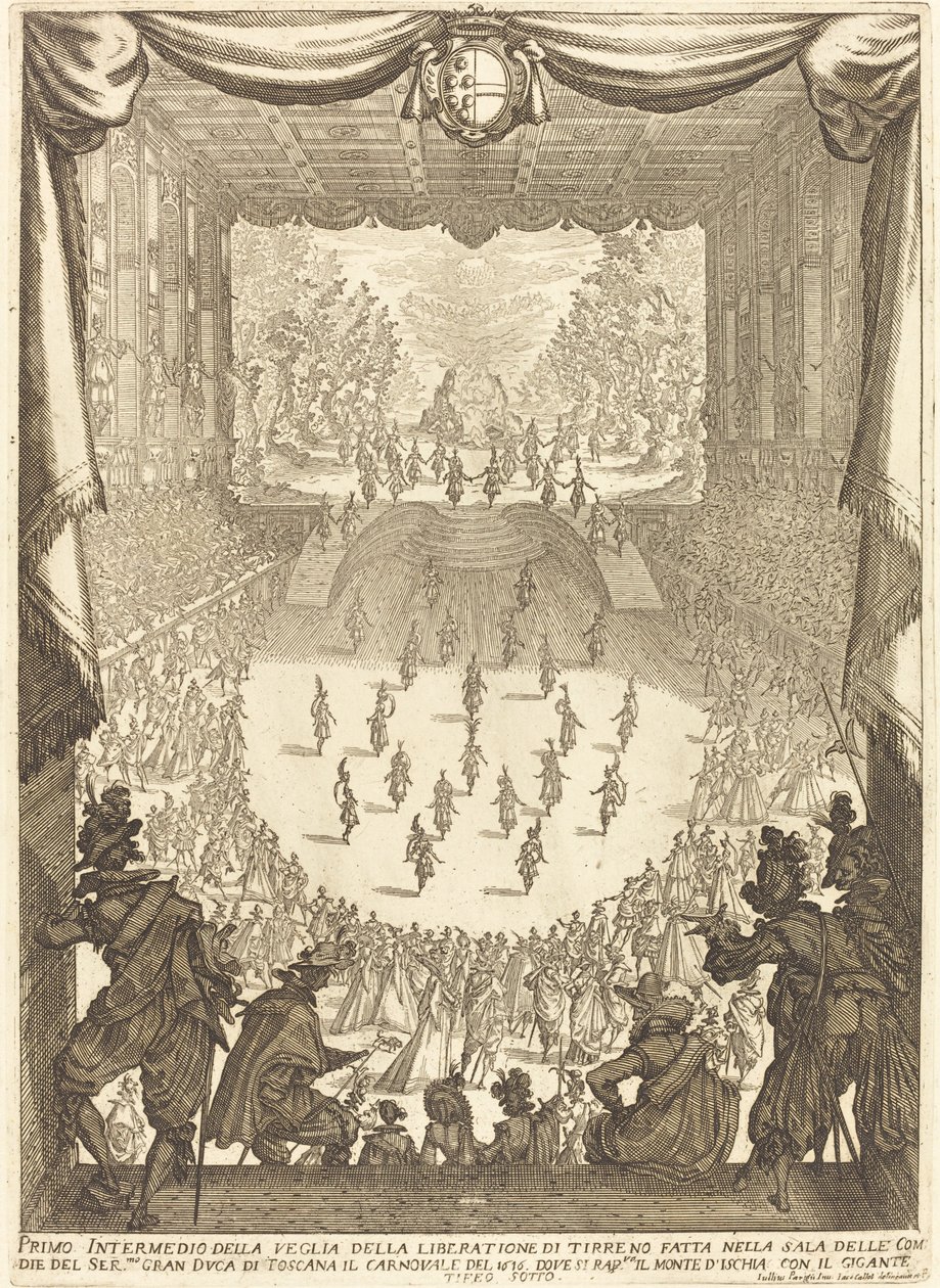 Pierwszy Intermezzo autorstwa Jacques Callot