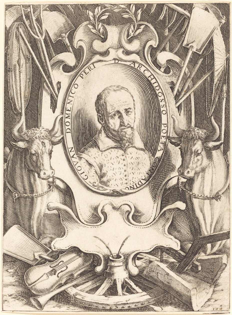 Giovanni Domenico Peri autorstwa Jacques Callot