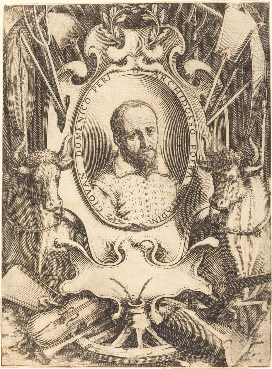 Giovanni Domenico Peri autorstwa Jacques Callot