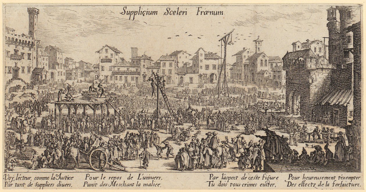 Święty Maciej, arkusz 13 z serii „Jezus, dwunastu apostołów i Maria” autorstwa Jacques Callot