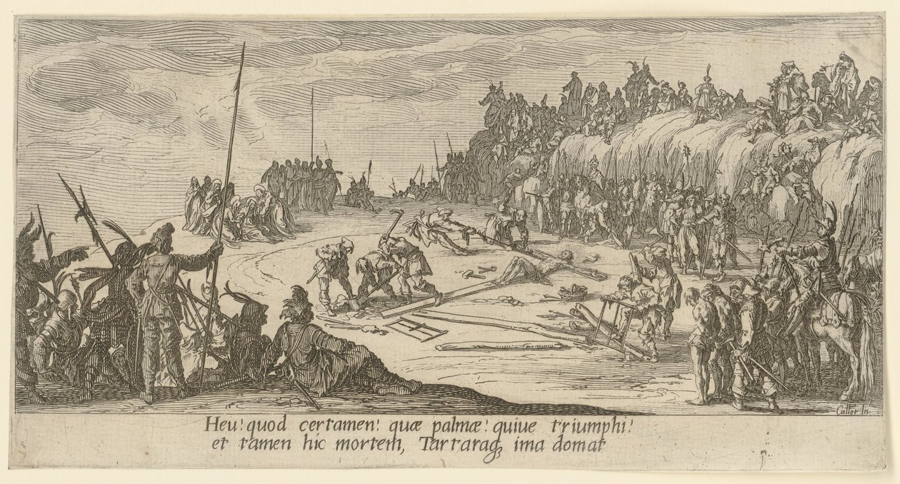 Ukrzyżowanie autorstwa Jacques Callot