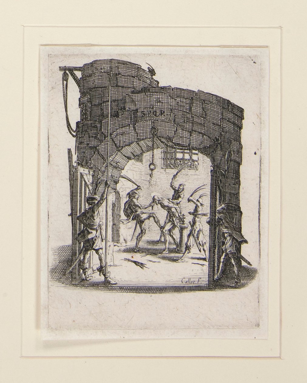 Mała pasja autorstwa Jacques Callot
