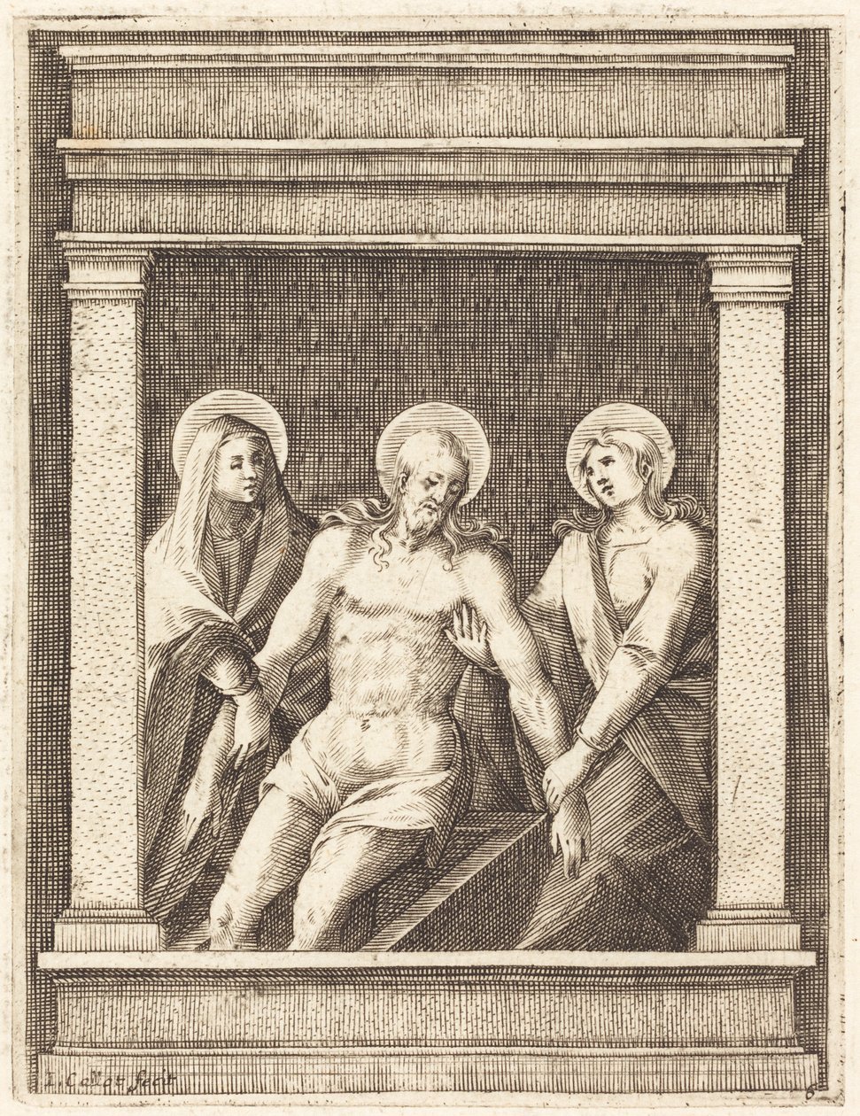 Lamentacja autorstwa Jacques Callot