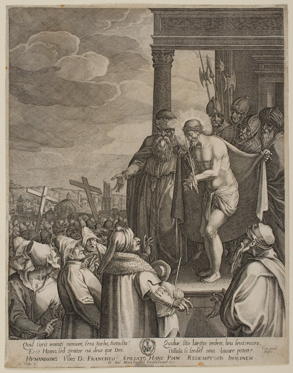 Wielkie Ecce Homo autorstwa Jacques Callot