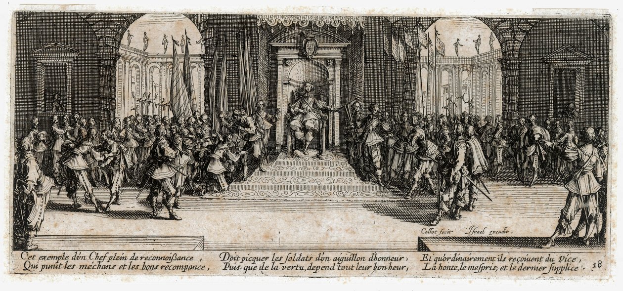 Nieszczęścia i nieszczęścia wojny... (rycina) autorstwa Jacques Callot