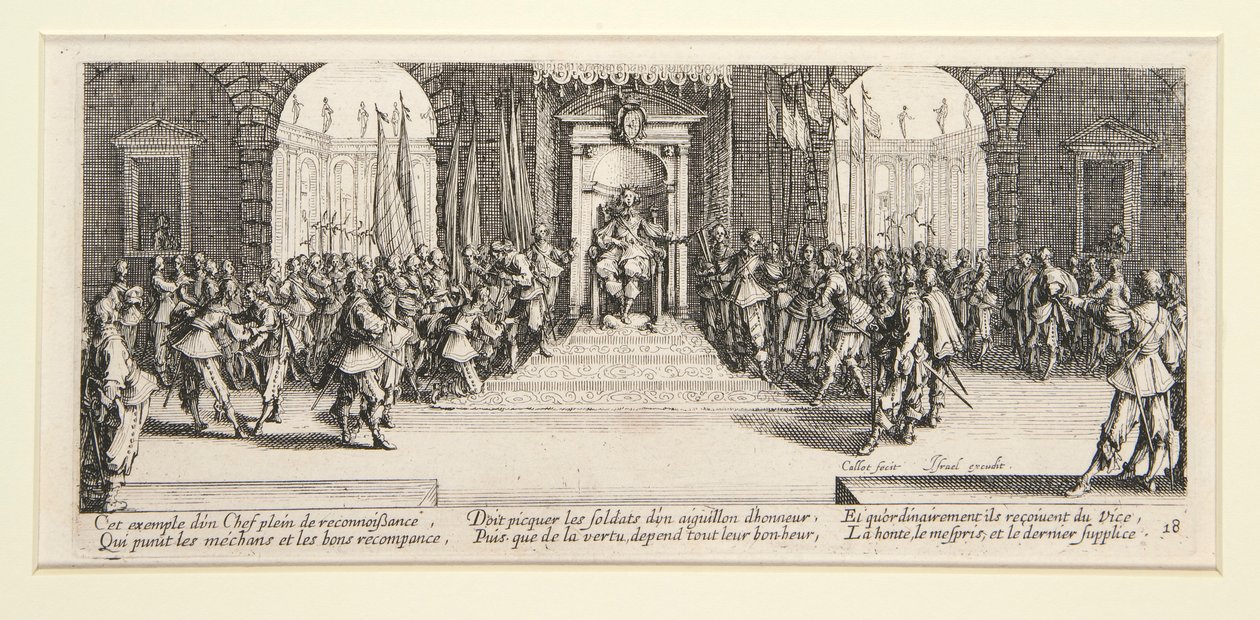 Nieszczęścia i nieszczęścia wojny - zestaw 18 akwafort autorstwa Jacques Callot