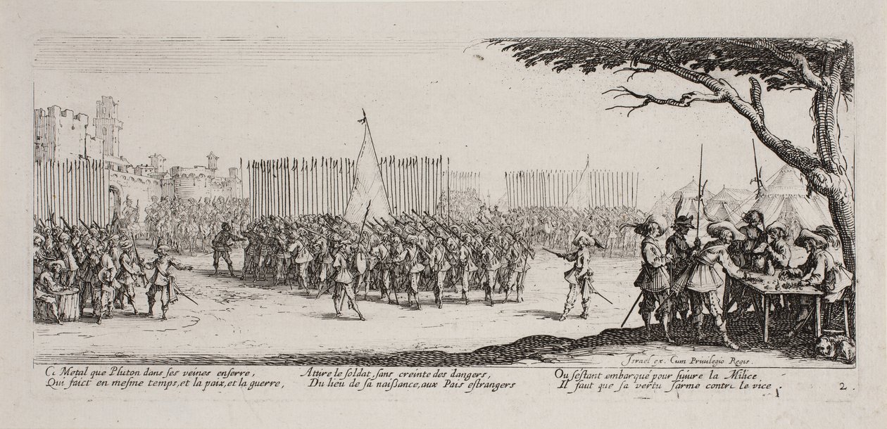 Nieszczęścia i nieszczęścia wojny (ostrze 2) autorstwa Jacques Callot