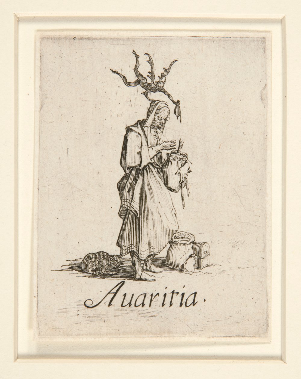 Les Peches Capitales (Siedem grzechów głównych): The autorstwa Jacques Callot