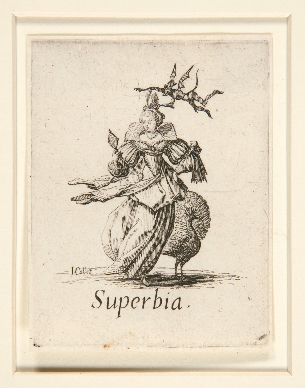 Les Peches Capitales (Siedem grzechów głównych): The autorstwa Jacques Callot