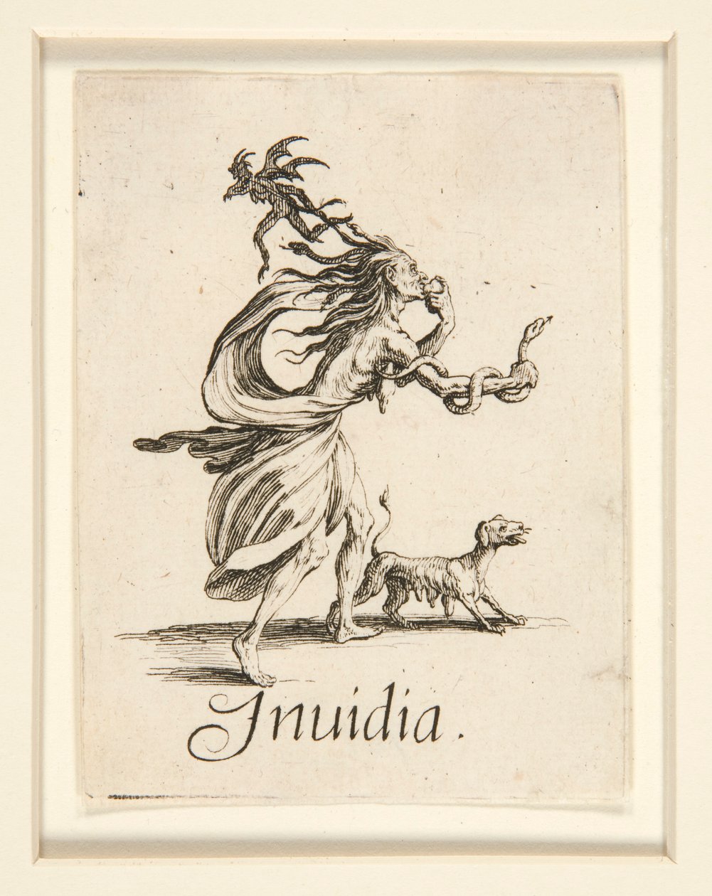 Les Peches Capitales (Siedem grzechów głównych): The autorstwa Jacques Callot