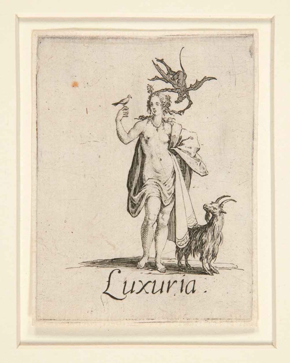 Siedem grzechów głównych: pożądanie autorstwa Jacques Callot