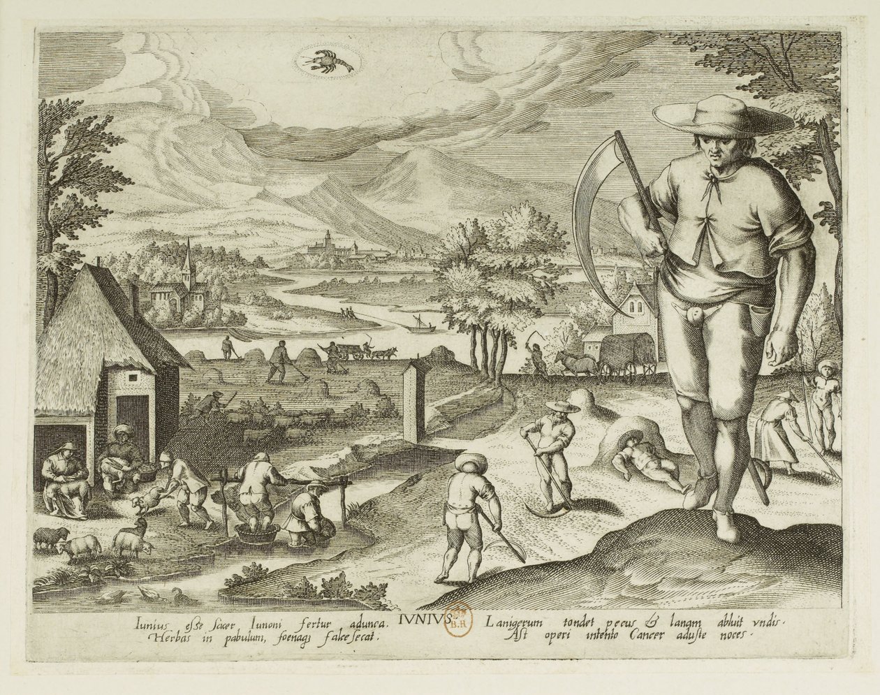 Miesiące. 6, czerwiec autorstwa Jacques Callot