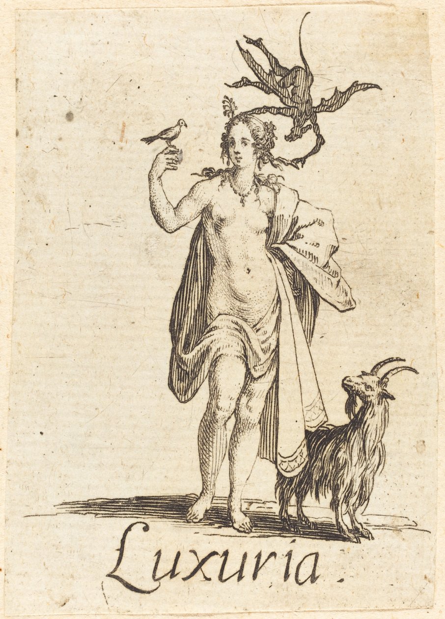 Żądza autorstwa Jacques Callot