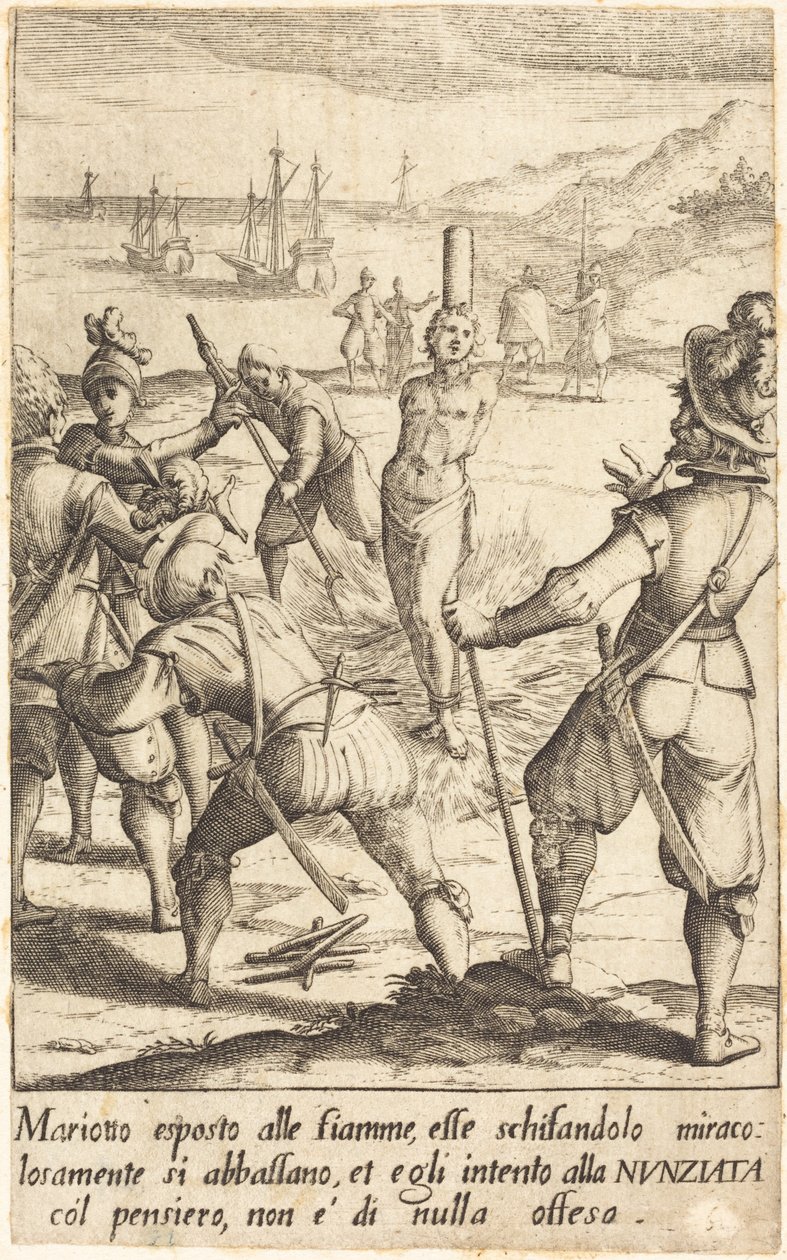 Mariotto autorstwa Jacques Callot