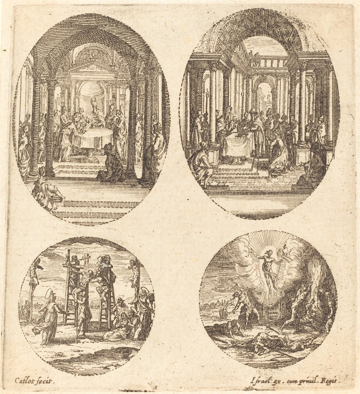 Tajemnice męki autorstwa Jacques Callot