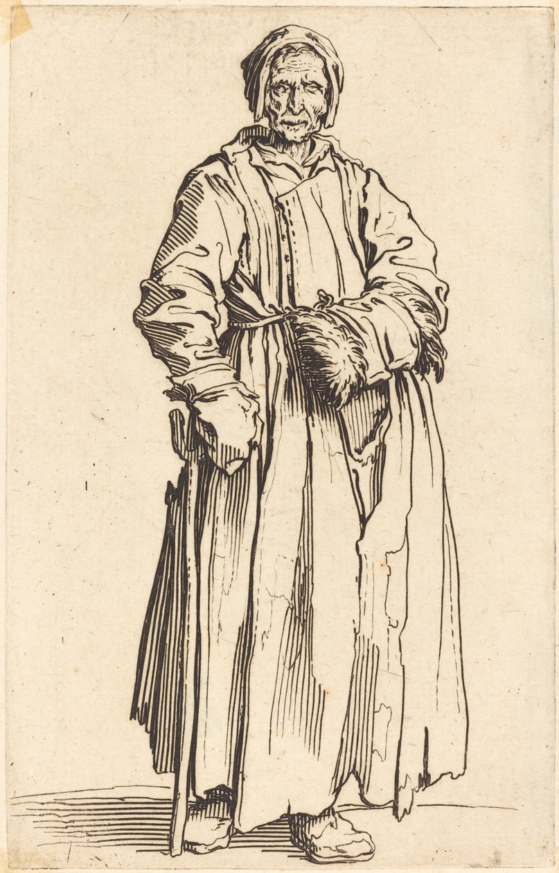 Jednooka Kobieta, ok. 1930 r. 1622. autorstwa Jacques Callot