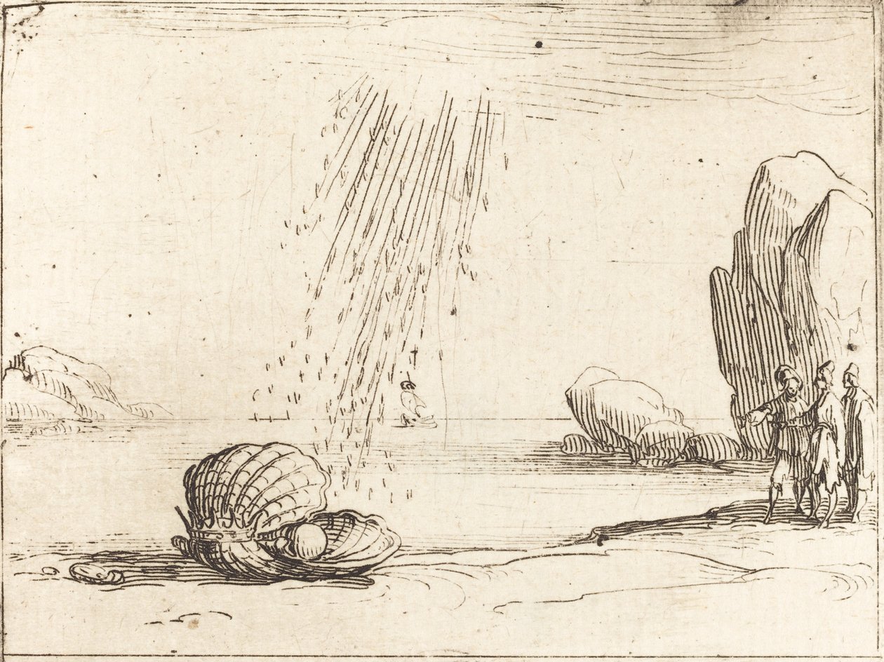 Ostryga z Perłą autorstwa Jacques Callot