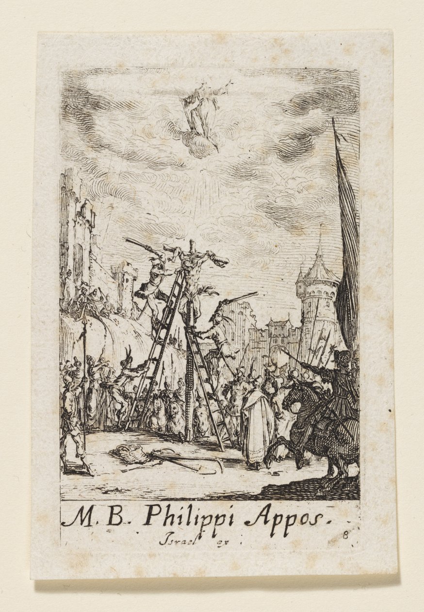 Apostoł Filip (Philippi Appos.) autorstwa Jacques Callot