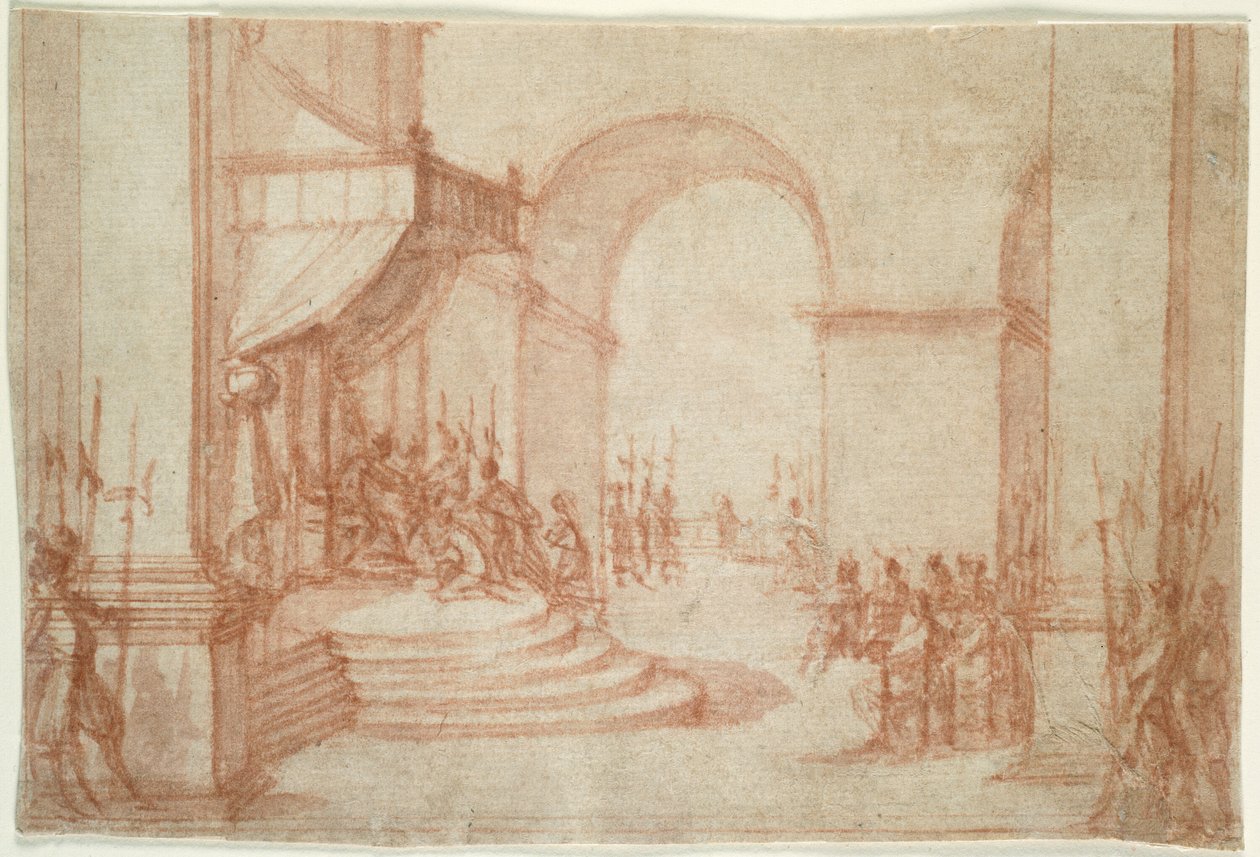 Piłat myje ręce autorstwa Jacques Callot