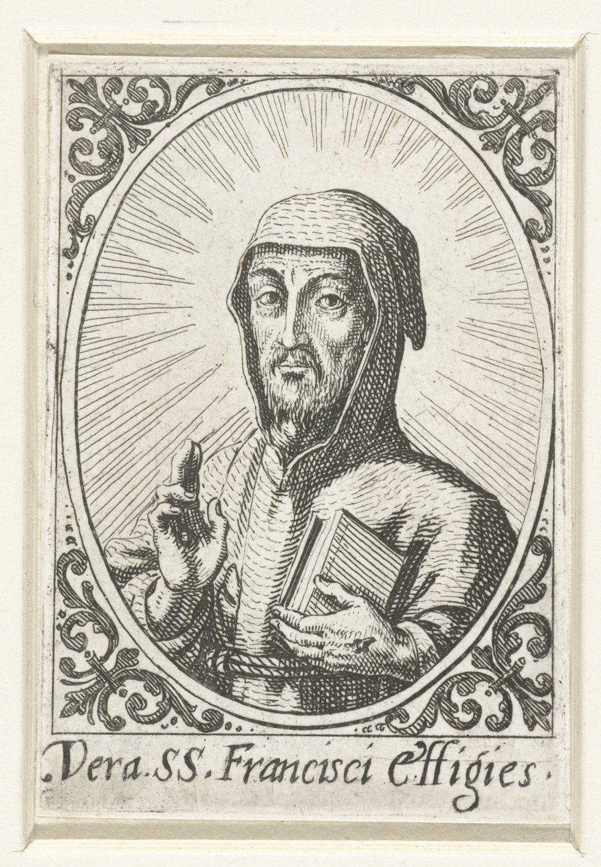 Portret św. Franciszka autorstwa Jacques Callot