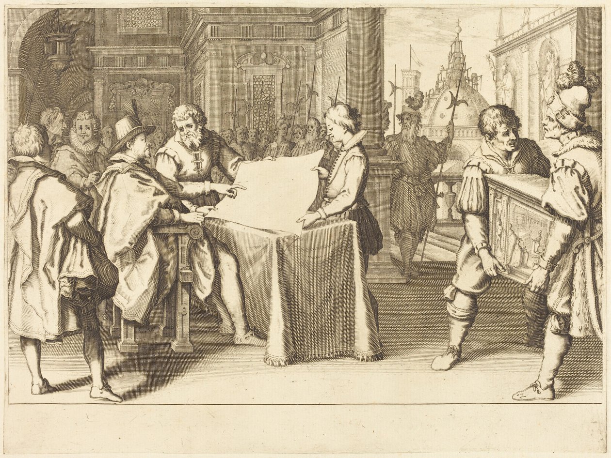 Renowacja katedry w Florencji autorstwa Jacques Callot