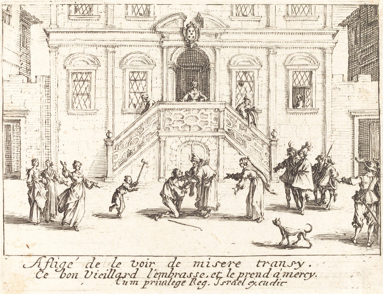 Powrót syna marnotrawnego autorstwa Jacques Callot