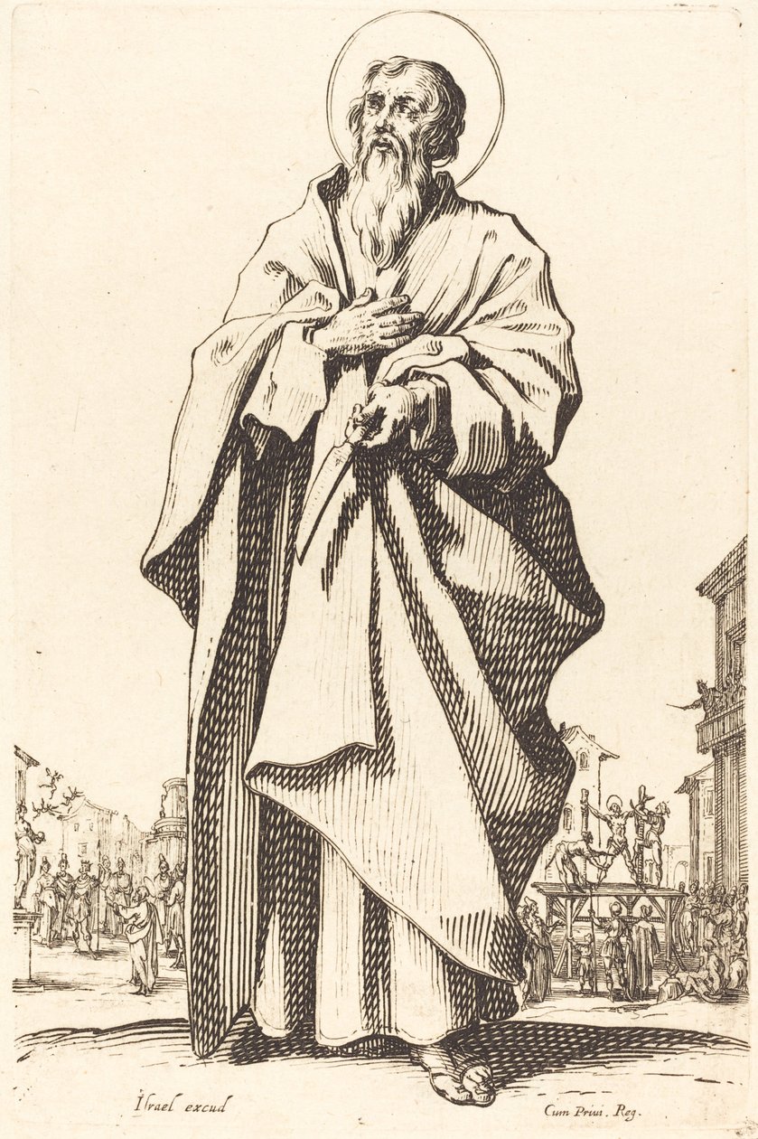 św. Bartłomieja autorstwa Jacques Callot