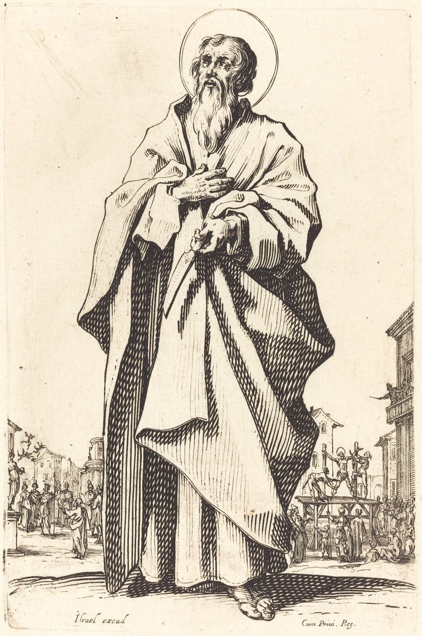 św. Bartłomieja autorstwa Jacques Callot