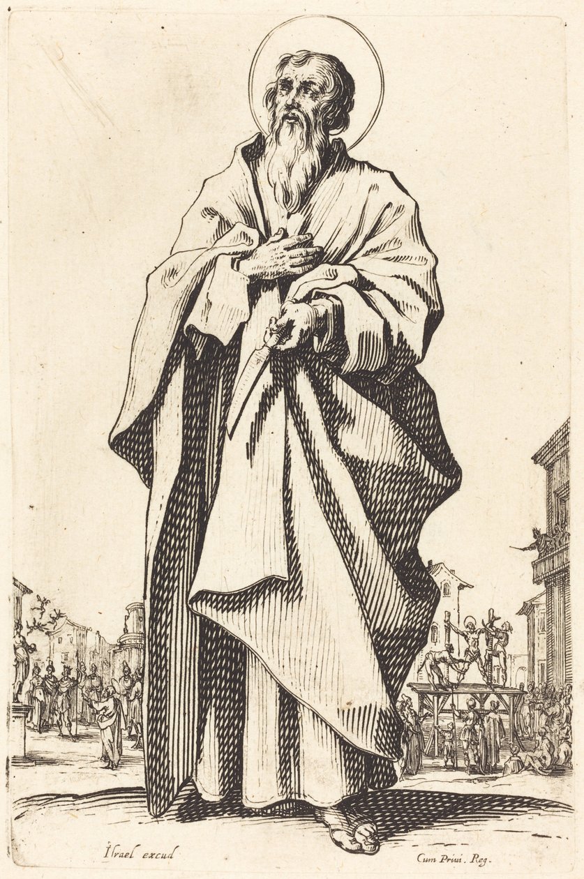 Święty Bartłomiej autorstwa Jacques Callot