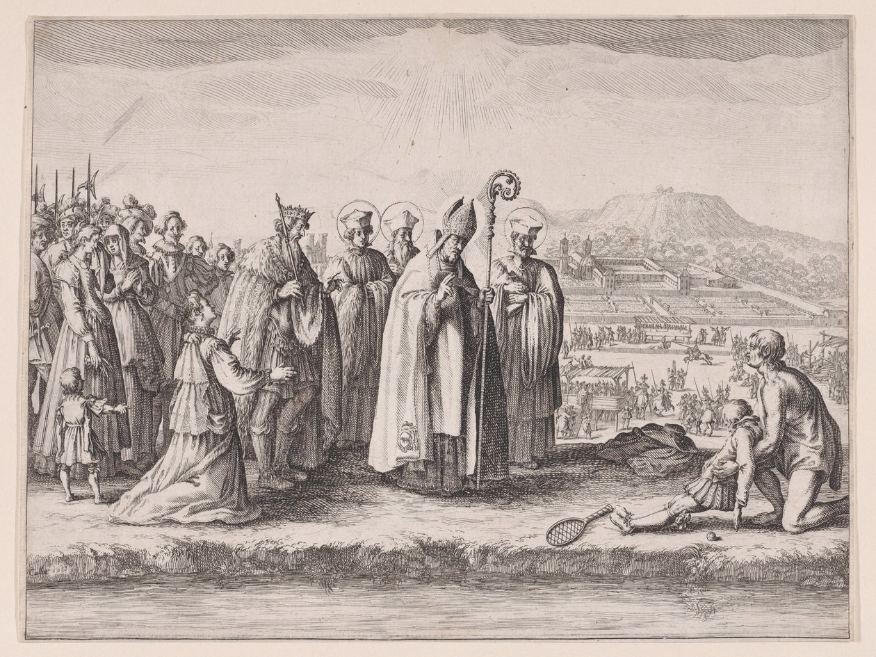 Saint Mansuy, utwór znany również pod tytułem Saint Mansuet lub La Raquette (Saint Mansuy, utwór znany również pod tytułem Saint Mansuet lub La Raquette) autorstwa Jacques Callot
