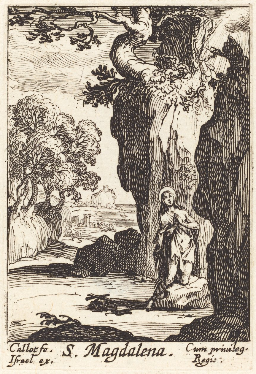 Św. Maria Magdalena autorstwa Jacques Callot