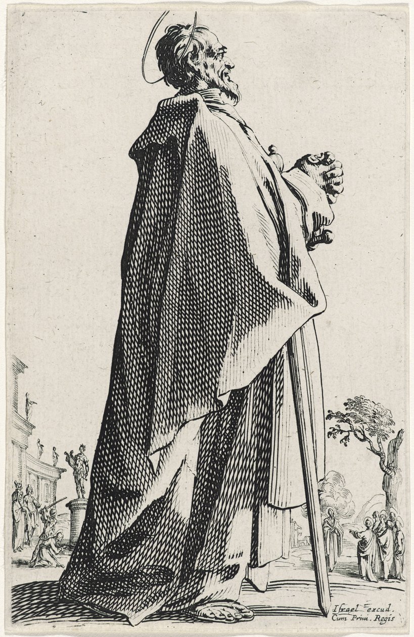 Święty Mateusz z Wielkich Apostołów, 1631 autorstwa Jacques Callot