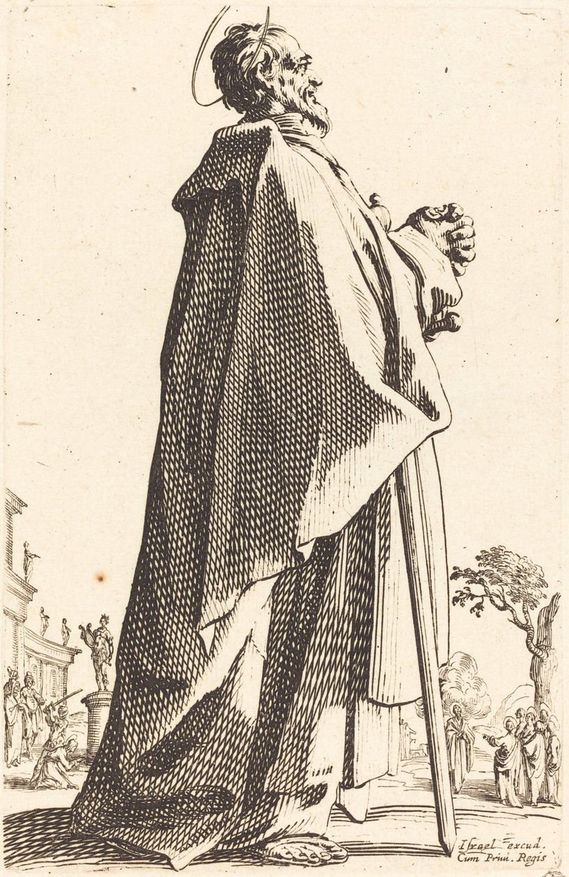 Św. Mateusz autorstwa Jacques Callot
